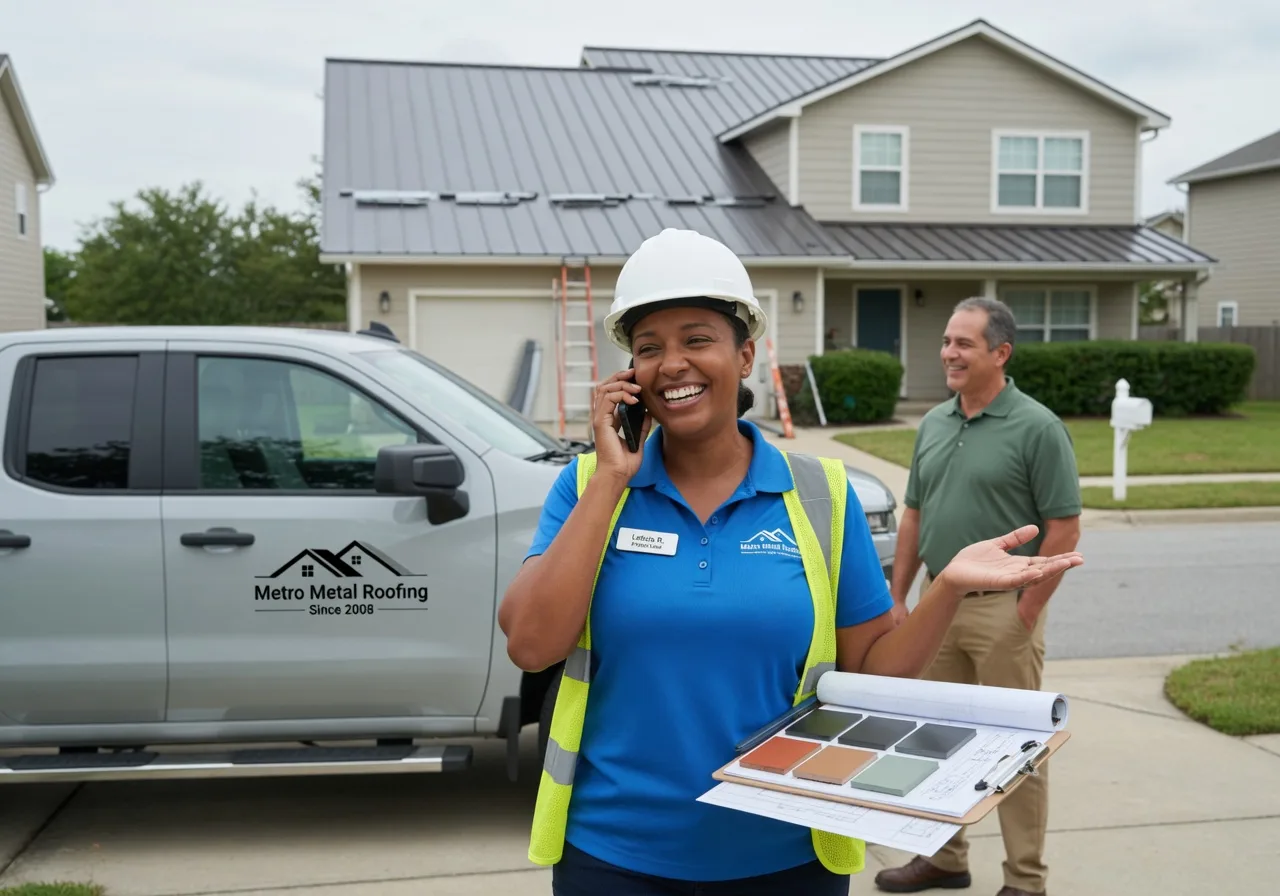 Storm Damage Metal Roof Repair in Nashville, KS